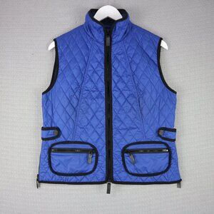Burberry Womens Quilted Two Tone Vest XL